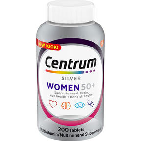 Multivitamínico para mujer 50 Plus - 200 Tabletas - Haz Tu Pedido