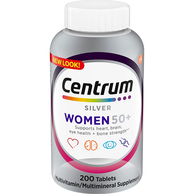 Multivitamínico para mujer 50 Plus - 200 Tabletas - Haz Tu Pedido