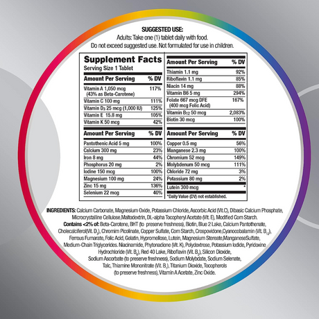 Multivitamínico para mujer 50+ - Haz Tu Pedido