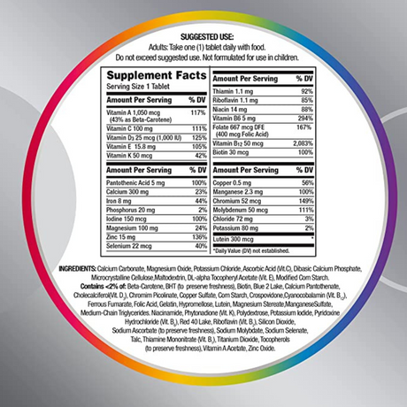 Multivitamínico para mujer 50+ - Haz Tu Pedido