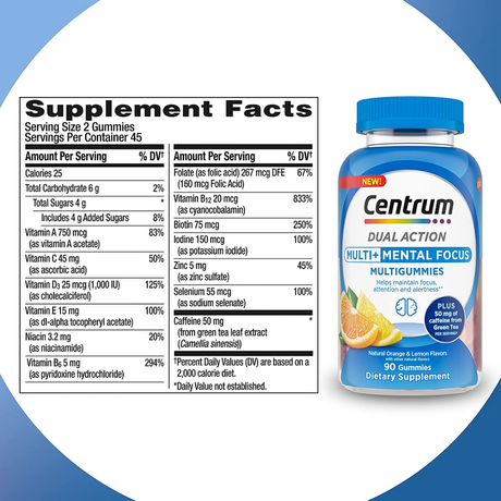 Multivitamínico - Naranja - 90 Gomitas - Haz Tu Pedido