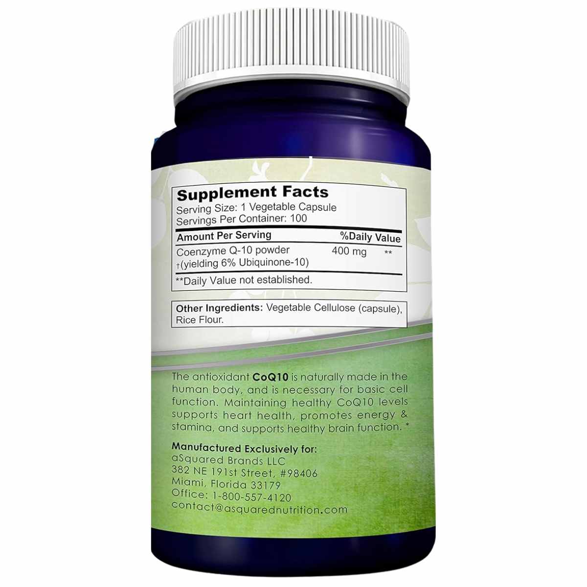 Coenzima CoQ10 - 400 mg - Haz Tu Pedido