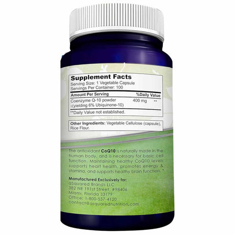 Coenzima CoQ10 - 400 mg - Haz Tu Pedido