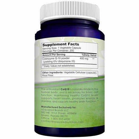 Coenzima CoQ10 - 400 mg - Haz Tu Pedido