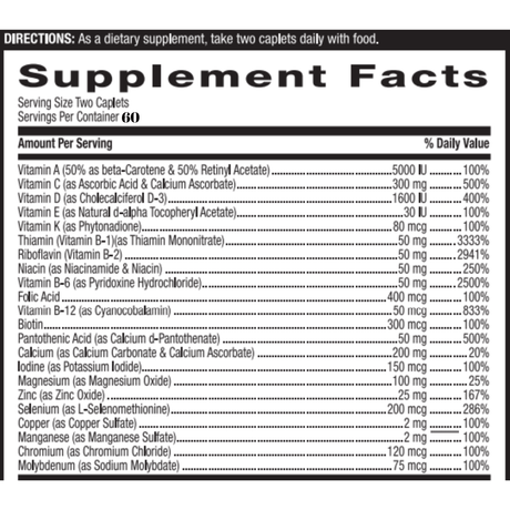 GNC Mega Men 50 Plus - 120 Comprimidos - Haz Tu Pedido