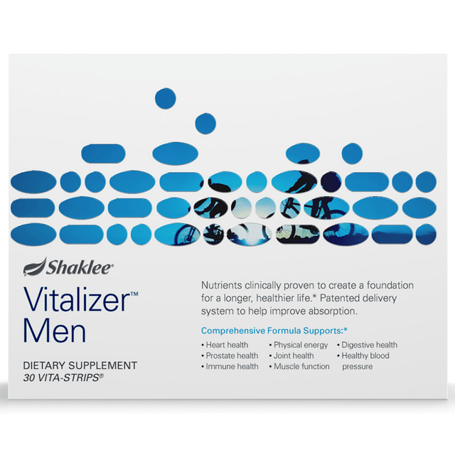 Shaklee Vitalizer Men - 30 Vita-Strip - Haz Tu Pedido