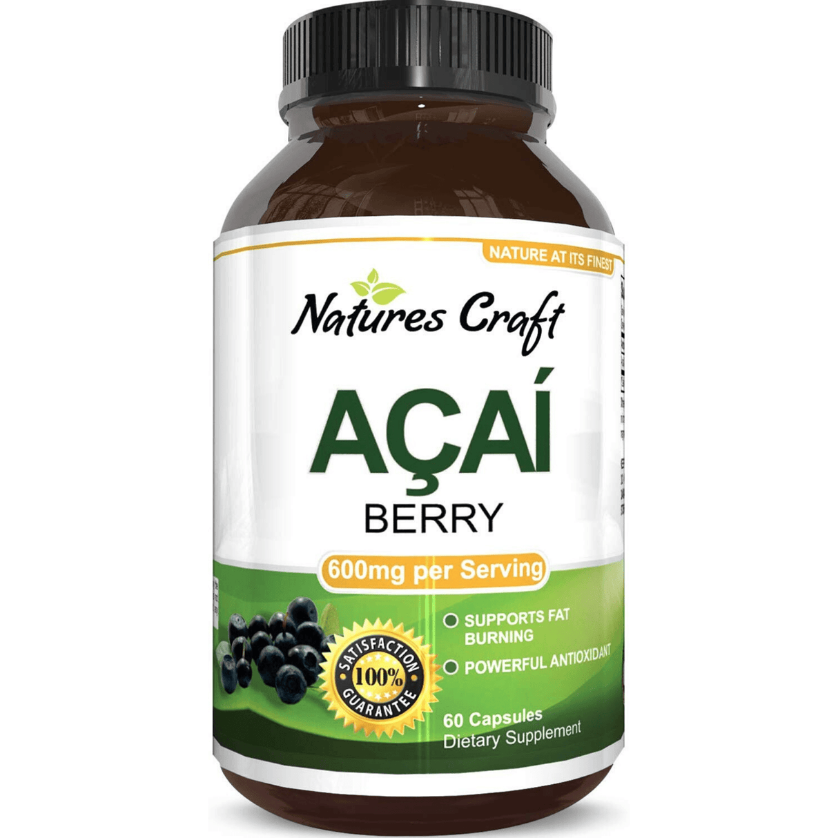 Natures Craft Acai Berry - 60 Capsules - Haz Tu Pedido