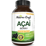 Natures Craft Acai Berry - 60 Capsules - Haz Tu Pedido