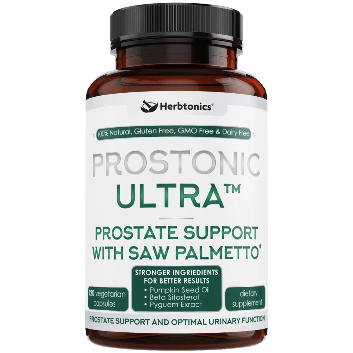 Herbtonics Prostonic Ultra - 120 Cápsulas Vegetarianas - Haz Tu Pedido