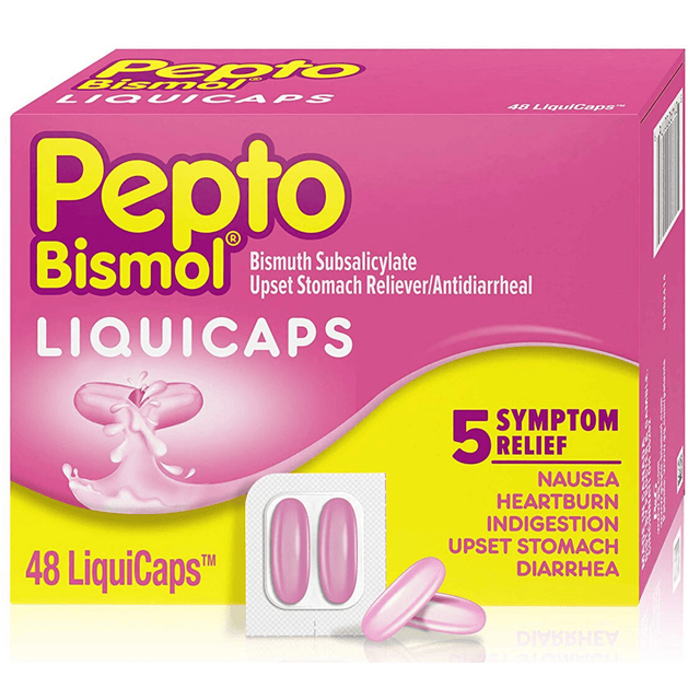 Pepto Bismol Liquicaps - 48 LiquiCaps - Haz Tu Pedido