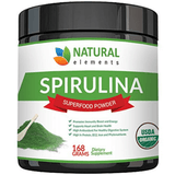Natural Elements Spirulina Superfood Powder - 168 g - Haz Tu Pedido