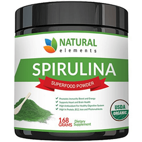 Natural Elements Spirulina Superfood Powder - 168 g - Haz Tu Pedido