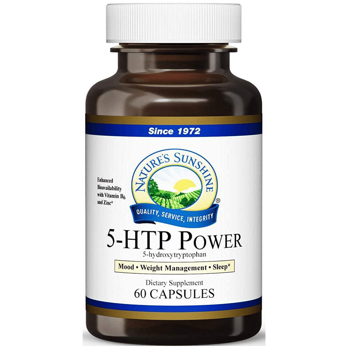 Nature's Sunshine 5 - HTP Power - 60 Cápsulas - Haz Tu Pedido