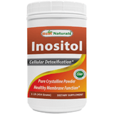 Best Naturals Inositol Powder - 1 lb - Desintoxicacion Soporte Celular - Haz Tu Pedido
