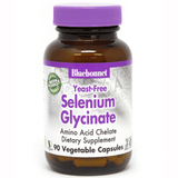 Bluebonnet Albion Yeast-Free Selenium Glycinate - 90 Cápsulas De Origen Vegetal - Haz Tu Pedido