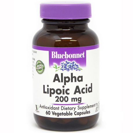 Bluebonnet Alpha Lipoic Acid 200 mg - Vegetable Capsules - Haz Tu Pedido