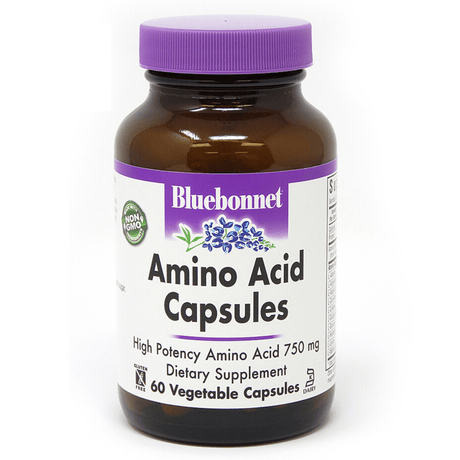 Bluebonnet Amino Acid Capsules - 750 mg - Haz Tu Pedido