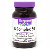 Bluebonnet B-Complex 50 - Vegetable Capsules - Haz Tu Pedido