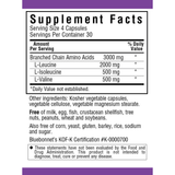 Bluebonnet BCAAs - 120 Cápsulas De Origen Vegetal - Haz Tu Pedido