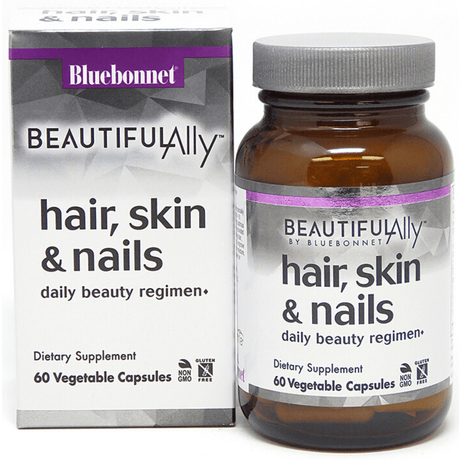 Bluebonnet Beautiful Ally Hair Skin & Nails - Vegetable Capsules - Haz Tu Pedido