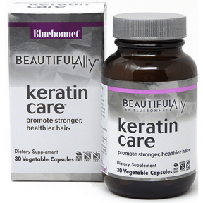 Bluebonnet Beautiful Ally Keratin Care - 30 Cápsulas De Origen Vegetal - Haz Tu Pedido