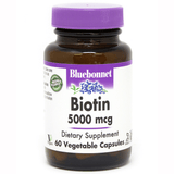 Bluebonnet Biotin - 5000 mcg - Haz Tu Pedido