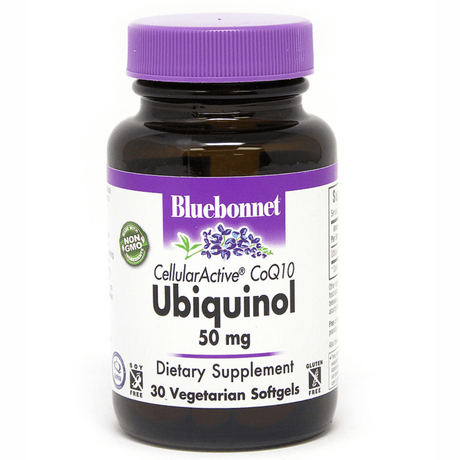 Bluebonnet CellularActive CoQ10 Ubiquinol - 50 mg - Vegetarian Softgels - Haz Tu Pedido