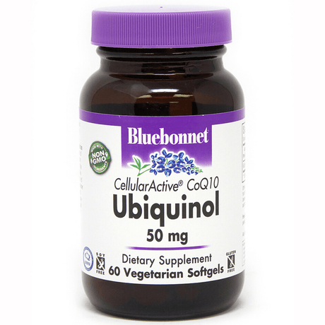 Bluebonnet CellularActive CoQ10 Ubiquinol - 50 mg - Vegetarian Softgels - Haz Tu Pedido