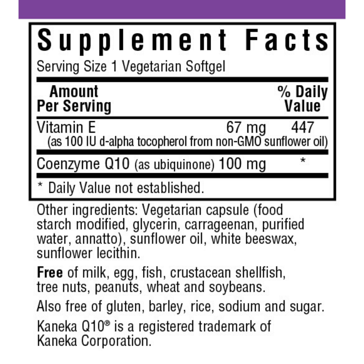 Bluebonnet CoQ10 - 100 mg - Haz Tu Pedido