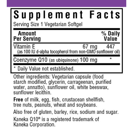 Bluebonnet CoQ10 - 100 mg - Haz Tu Pedido