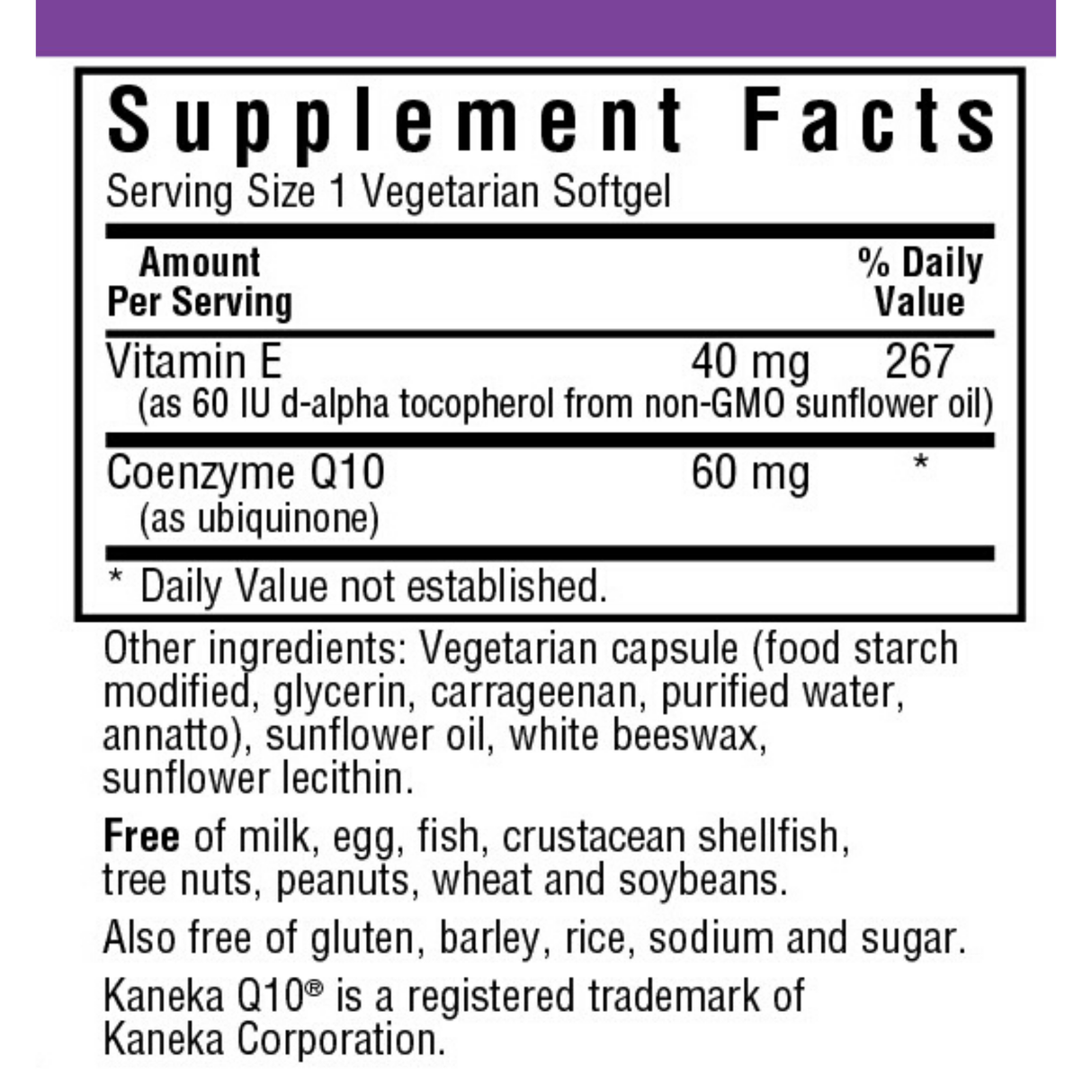 Bluebonnet CoQ10 - 60 mg - Haz Tu Pedido