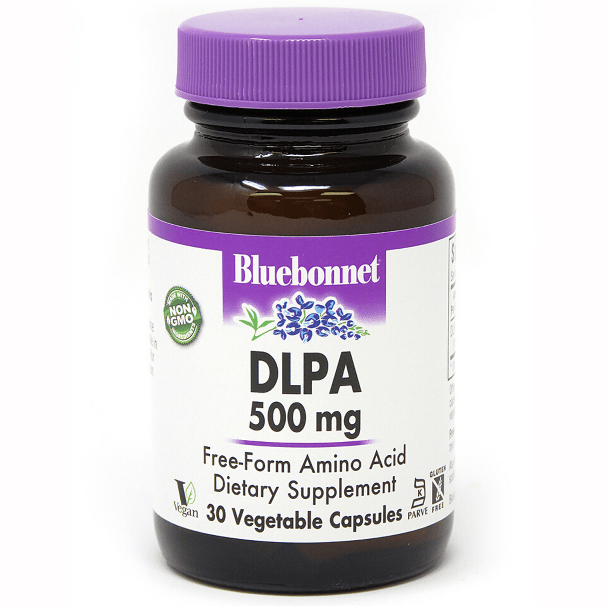 Bluebonnet DLPA - 500 mg - Vegetable Capsules - Haz Tu Pedido
