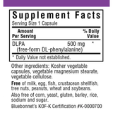 Bluebonnet DLPA - 500 mg - Vegetable Capsules - Haz Tu Pedido