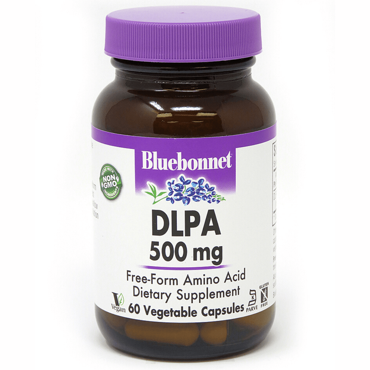 Bluebonnet DLPA - 500 mg - Vegetable Capsules - Haz Tu Pedido