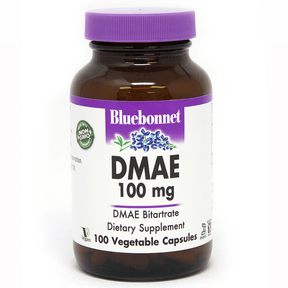 Bluebonnet DMAE - 100 mg - 100 Cápsulas De Origen Vegetal - Haz Tu Pedido