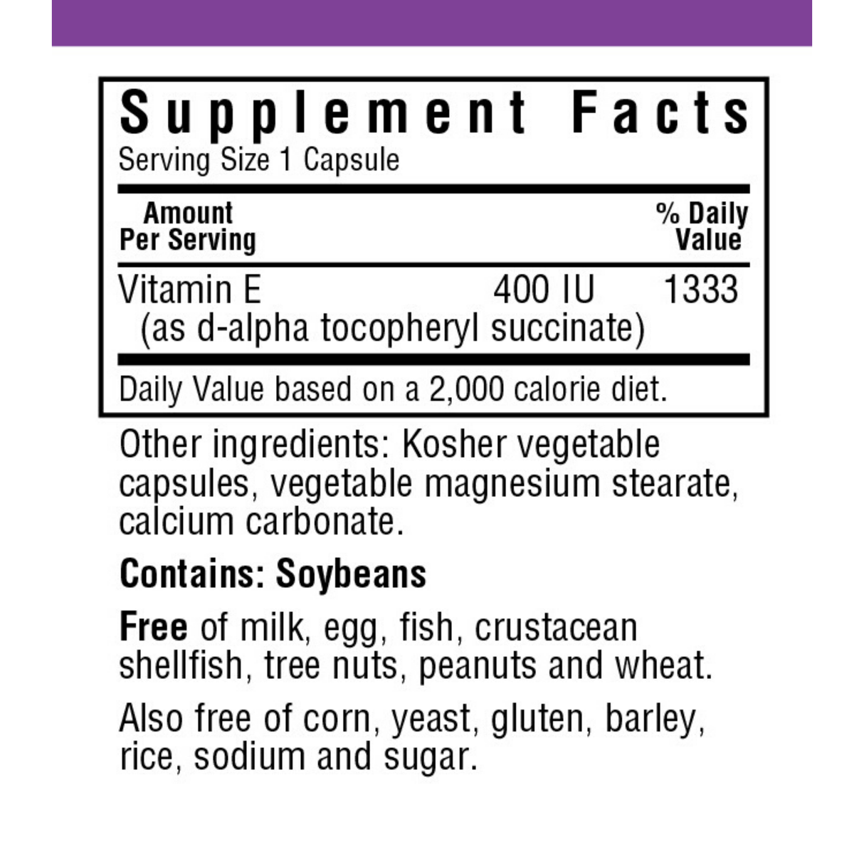 Bluebonnet Dry E-400 IU - Vegetable Capsules - Haz Tu Pedido