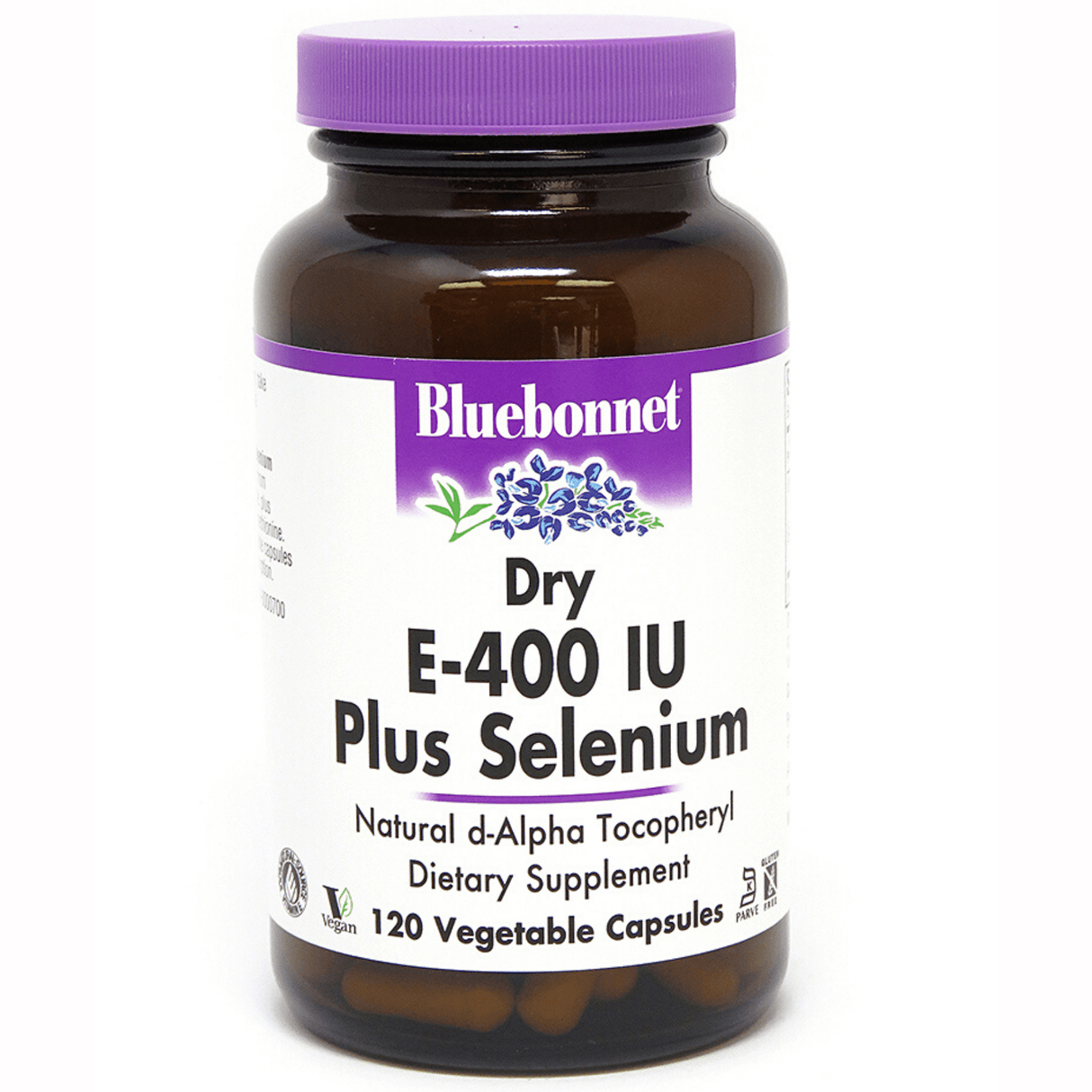 Bluebonnet Dry E-400 IU Plus Selenium - Vegetable Capsules - Haz Tu Pedido