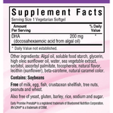 Bluebonnet Early Promise Prenatal Gentle DHA 200 mg - Haz Tu Pedido