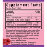 Bluebonnet EarthSweet Chewables Vitamin D3 - 1000 IU - 90 Tabletas Masticable - Frambuesa - Haz Tu Pedido