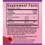 Bluebonnet EarthSweet Chewables Vitamin D3 - 400 IU - 90 Tabletas Masticable - Frambuesa - Haz Tu Pedido