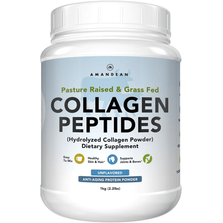 Amandean Collagen Peptides - Sin Sabor - Polvo - Haz Tu Pedido