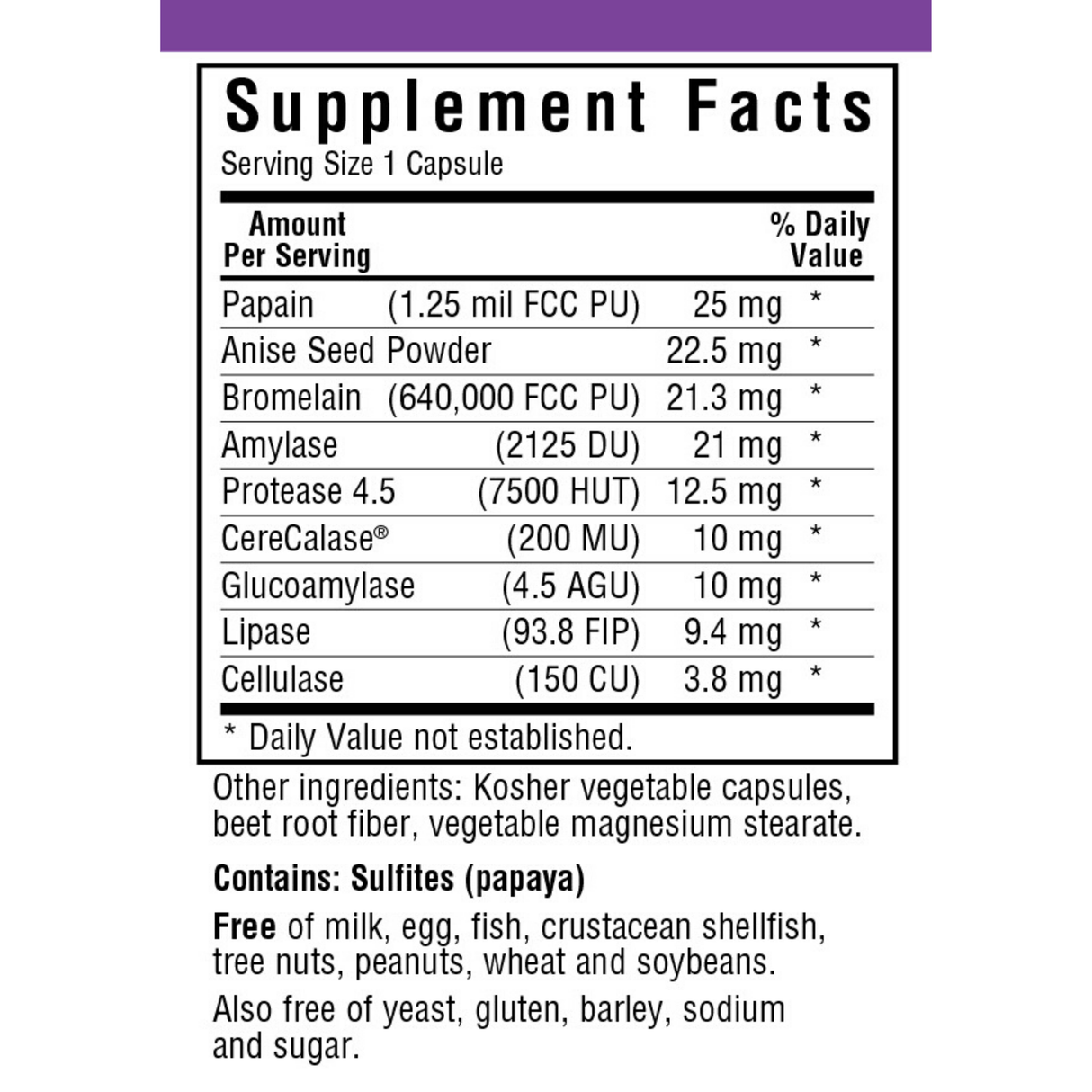 Bluebonnet Full Spectrum Optimum Enzymes - Haz Tu Pedido