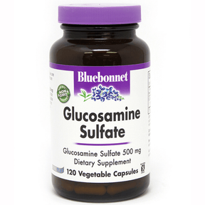 Bluebonnet Glucosamine Sulfate - 500 mg - Vegan Capsules - Haz Tu Pedido
