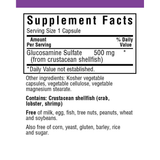 Bluebonnet Glucosamine Sulfate - 500 mg - Vegan Capsules - Haz Tu Pedido