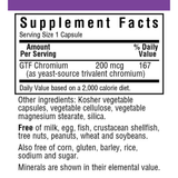 Cromo - 200 mcg - 100 Cápsulas De Origen Vegetal - Haz Tu Pedido