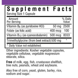Bluebonnet Homocysteine Formula - Vegetable Capsules - Haz Tu Pedido