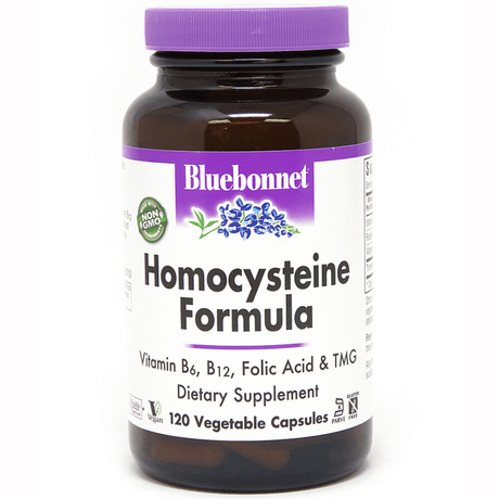 Bluebonnet Homocysteine Formula - Vegetable Capsules - Haz Tu Pedido