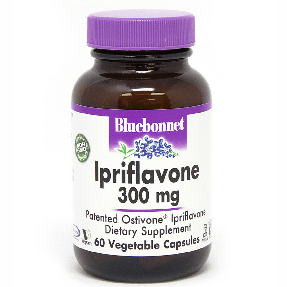 Bluebonnet Ipriflavone - 300 mg - 60 Cápsulas De Origen Vegetal - Haz Tu Pedido