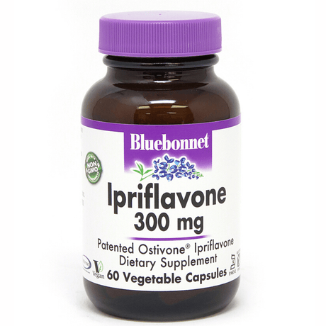 Bluebonnet Ipriflavone - 300 mg - 60 Cápsulas De Origen Vegetal - Haz Tu Pedido