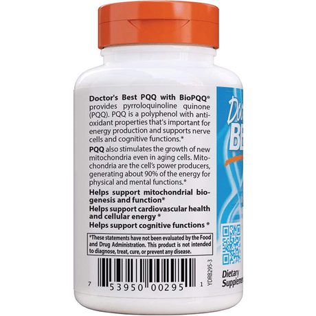 Doctor’s Best PQQ with BioPQQ - 30 Cápsulas Vegetales - Haz Tu Pedido